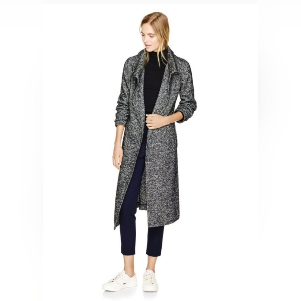 Babaton Gray Light Weight Coat Fabric made in Italy
